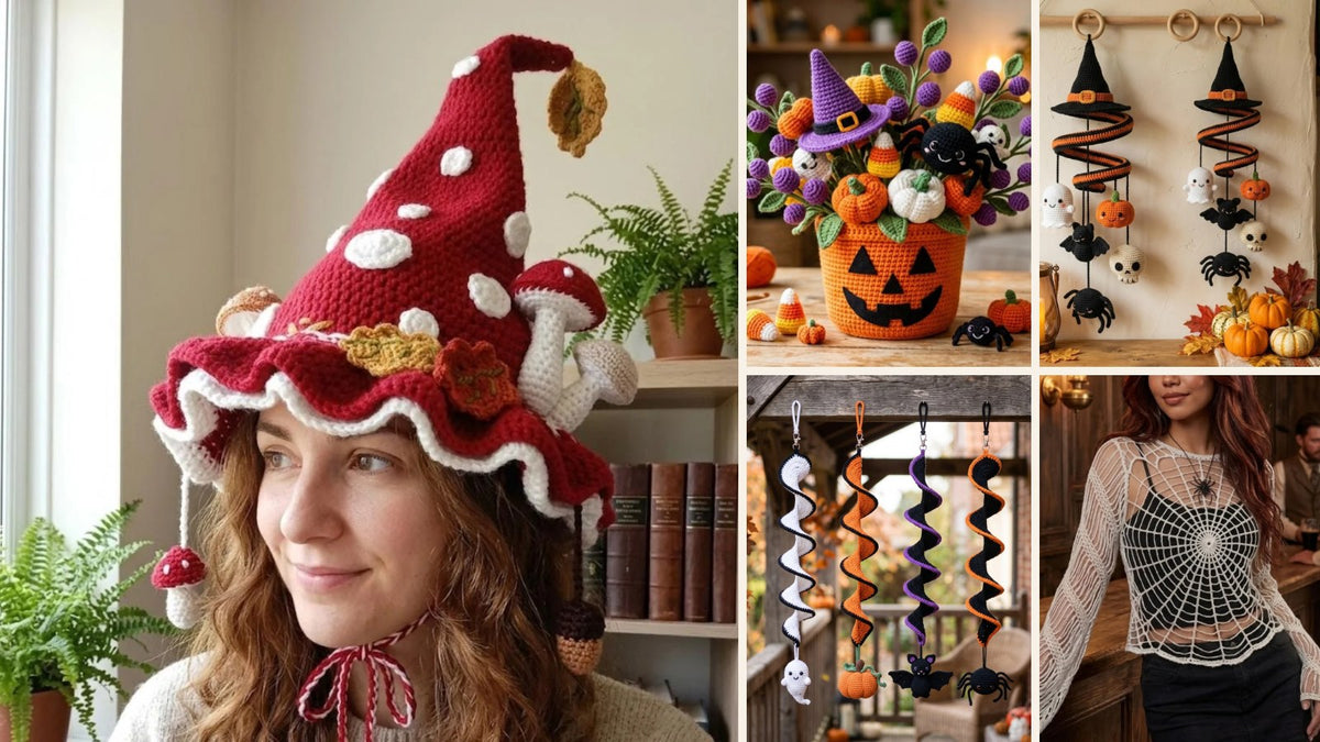 Halloween Crochet Ideas: 5 Spooky Makes for This Season