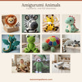 Crochet Animal Amigurumi Pattern Bundle (11 Patterns)
