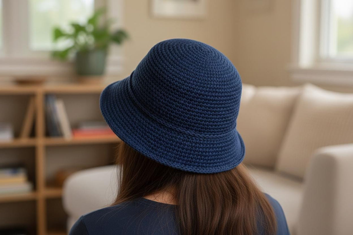 Raffia Sun Bucket Hat Pattern