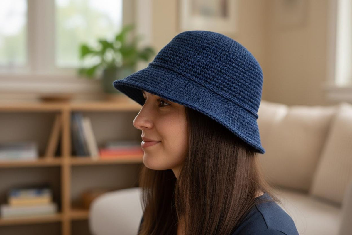Raffia Sun Bucket Hat Pattern