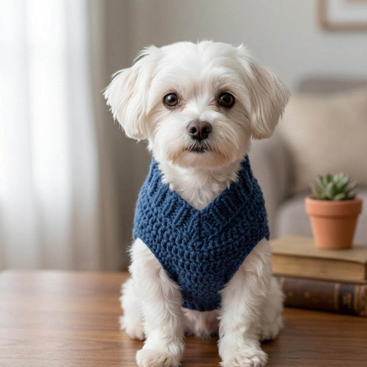 Easy Crochet Dog Sweater Pattern