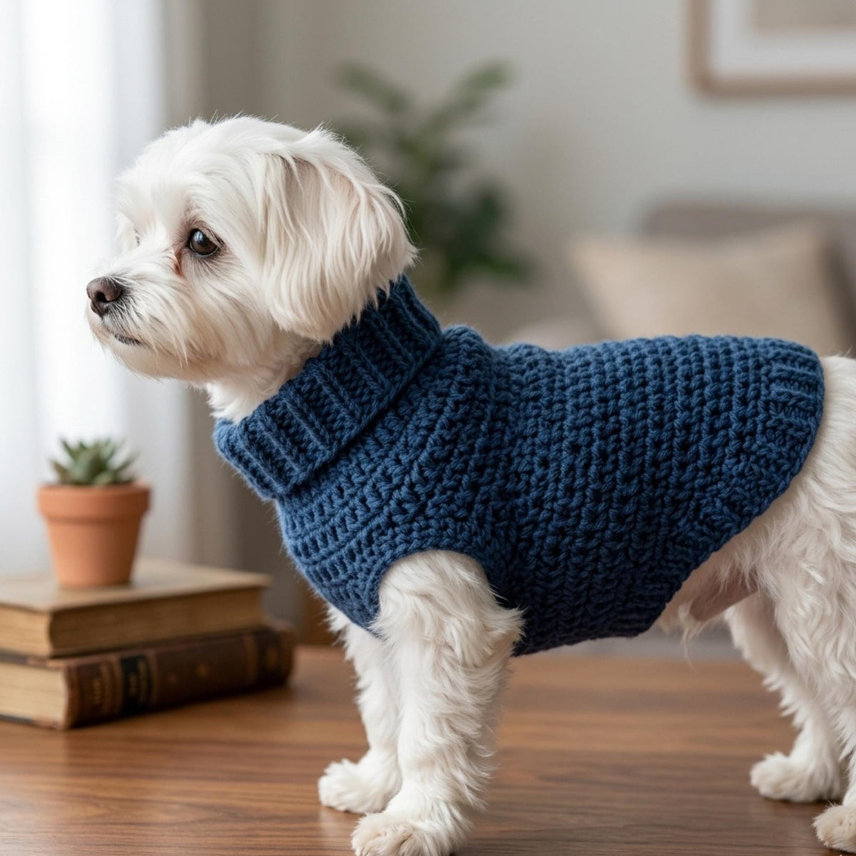 Easy Crochet Dog Sweater Pattern