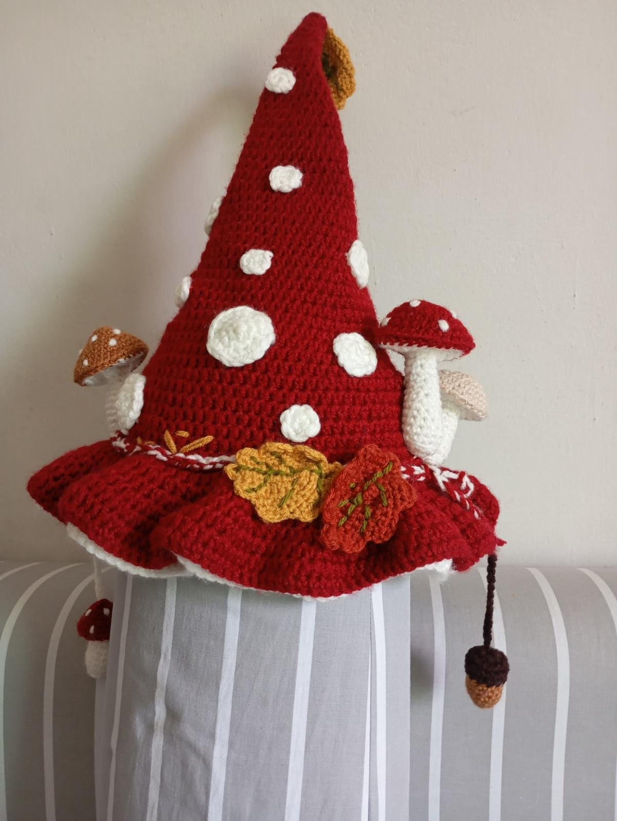 Mushroom Witch Hat Crochet Pattern