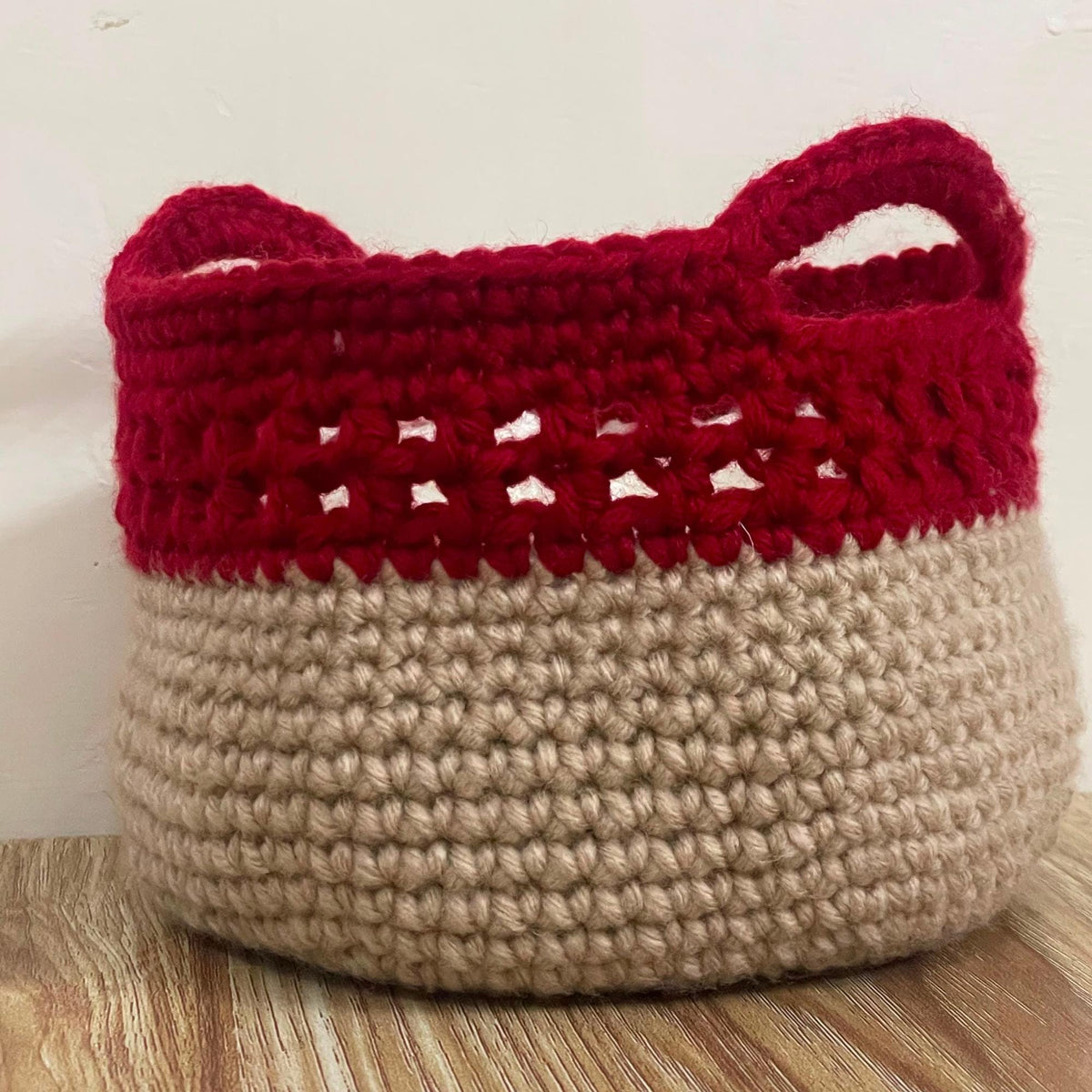 Crochet Storage Basket Pattern (3 Sizes)