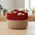 Crochet Storage Basket Pattern (3 Sizes)