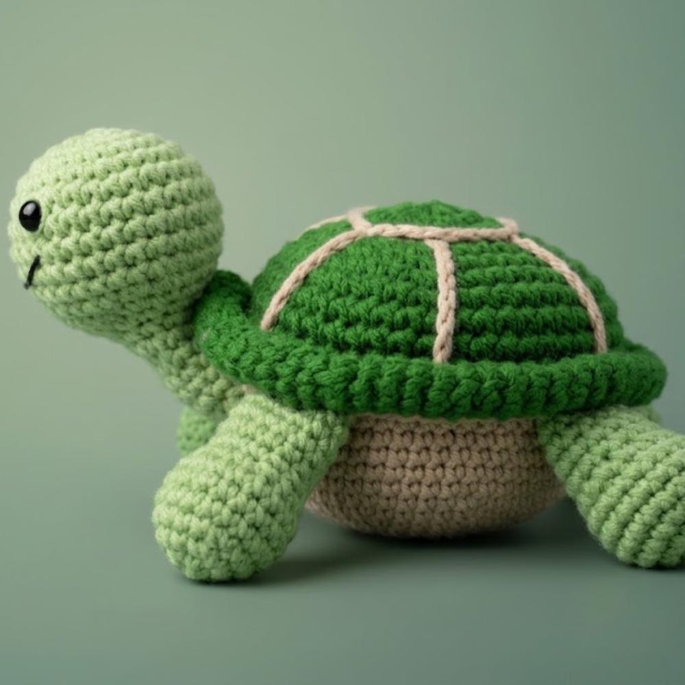 Crochet Turtle Amigurumi Pattern