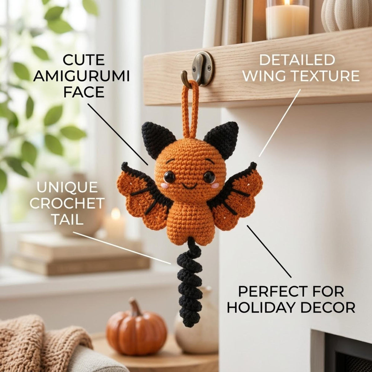 Amigurumi Bat Crochet Pattern