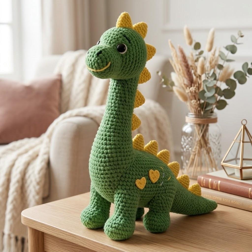 Crochet Dinosaur Amigurumi Pattern